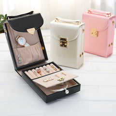 PU leather Jewelry Packaging Stud Earrings & rings-Pocket Outdoor-Pocket Outdoor