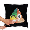 Reversible Emoji Sequin Mermaid Pillow Cover-Emoji-Pocket Outdoor-Poop microfiber-Pocket Outdoor