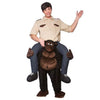 Ride on Me Mascot Costumes Carry Back-Costume-Pocket Outdoor-Oangutan-One Size-Pocket Outdoor