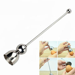 Stainless Steel Boiled Egg Topper-kitchen-Pocket Outdoor-Pocket Outdoor