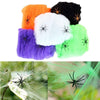 Stretchy Spider Web With Spider for Halloween Party Decoration-Spider web-Pocket Outdoor-Pocket Outdoor