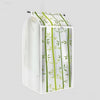 Transparent big Dust-proof clothes bag for wardrobe-storage organizer-Pocket Outdoor-bamboo-110 x 50 x 54-Pocket Outdoor