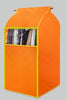 Transparent big Dust-proof clothes bag for wardrobe-storage organizer-Pocket Outdoor-Orange-80 x 50 x 54-Pocket Outdoor