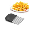 Wavy Crinkle Cutting Tool French Fry Slicer-kitchen-Pocket Outdoor-Pocket Outdoor
