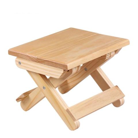 Folding Wooden Stool